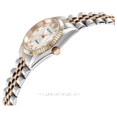 BONIA DIAMOND BNB10552-3653 Silver Rosegold Dial White Stainless Steel